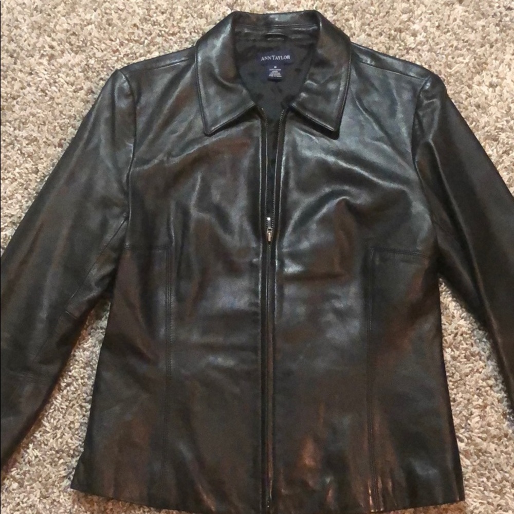 Leather jacket